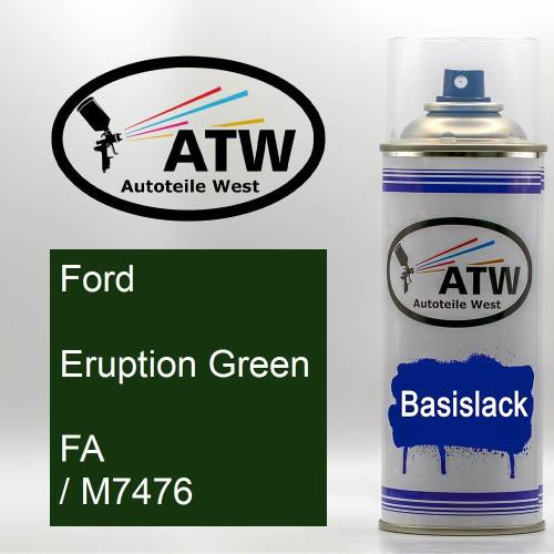 Ford, Eruption Green, FA / M7476: 400ml Sprühdose, von ATW Autoteile West.